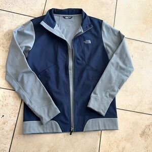 The North Face Men's Blue and Gray Performance Jacket